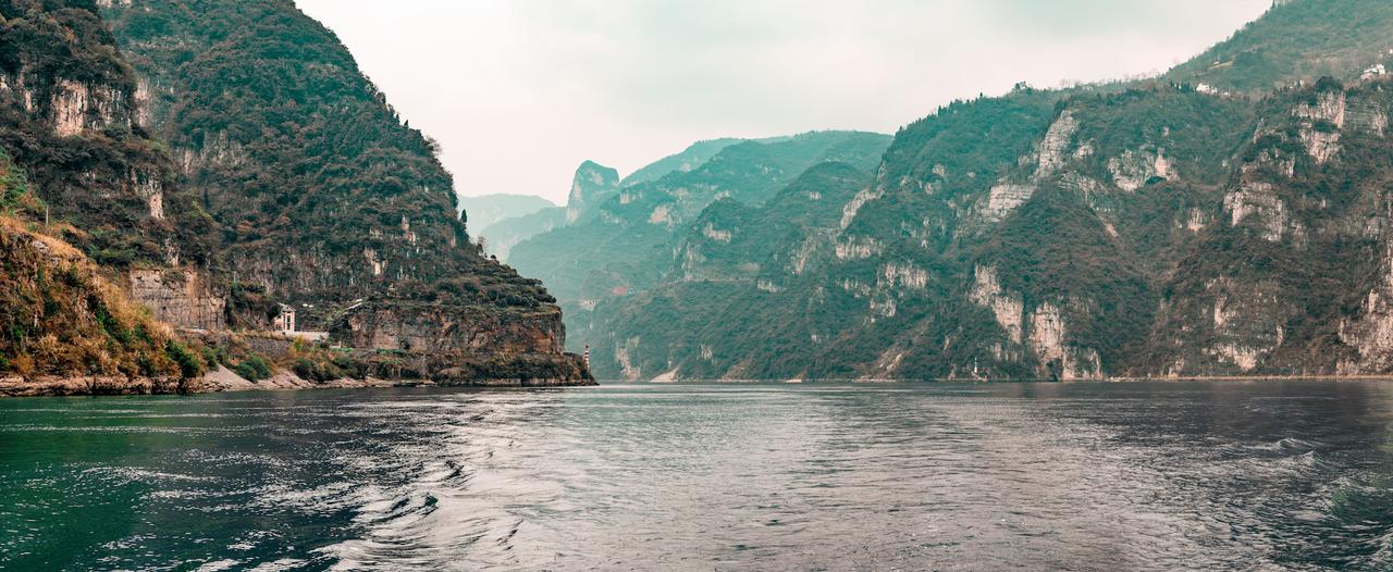 A view of Yangtze River, China